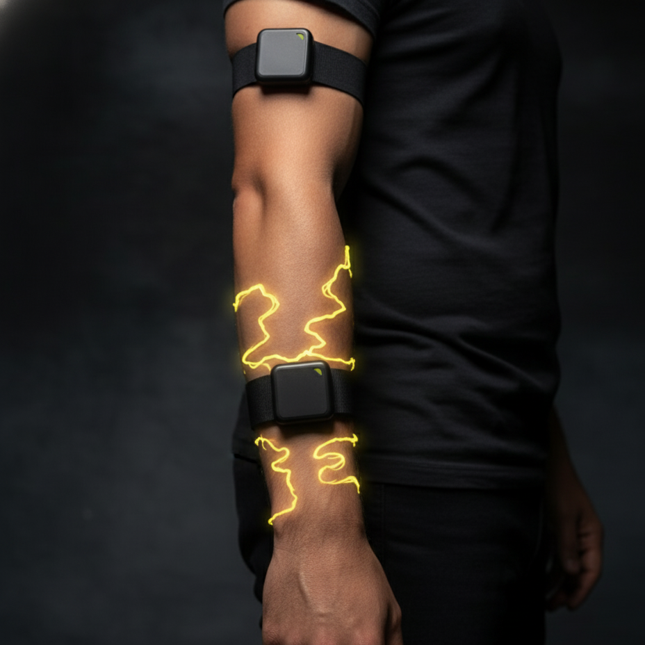 GOAT IMU Sensors providing real-time biomechanical feedback to the athlete