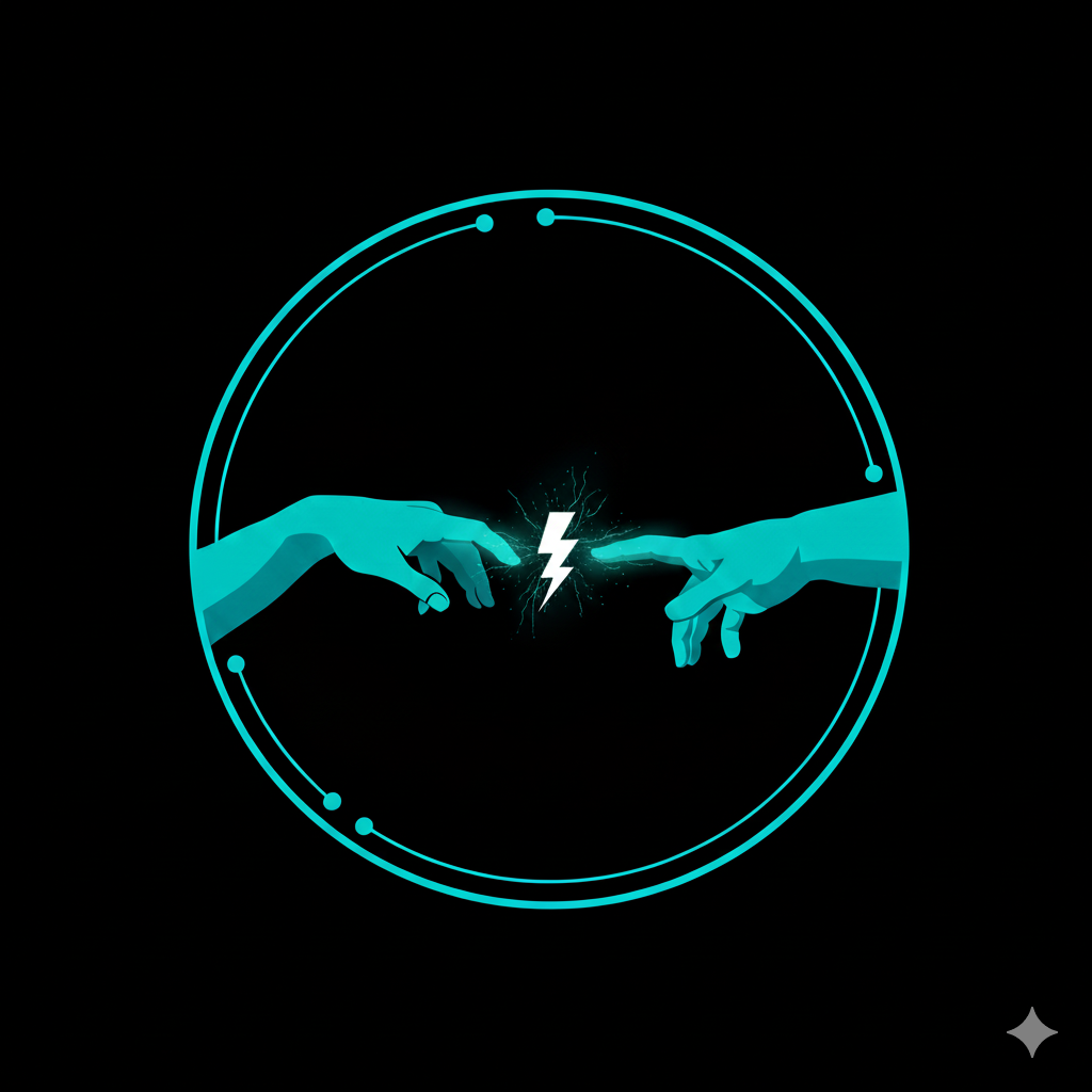 A flow chart showing a 3-step loop: See, Feel, Measure.