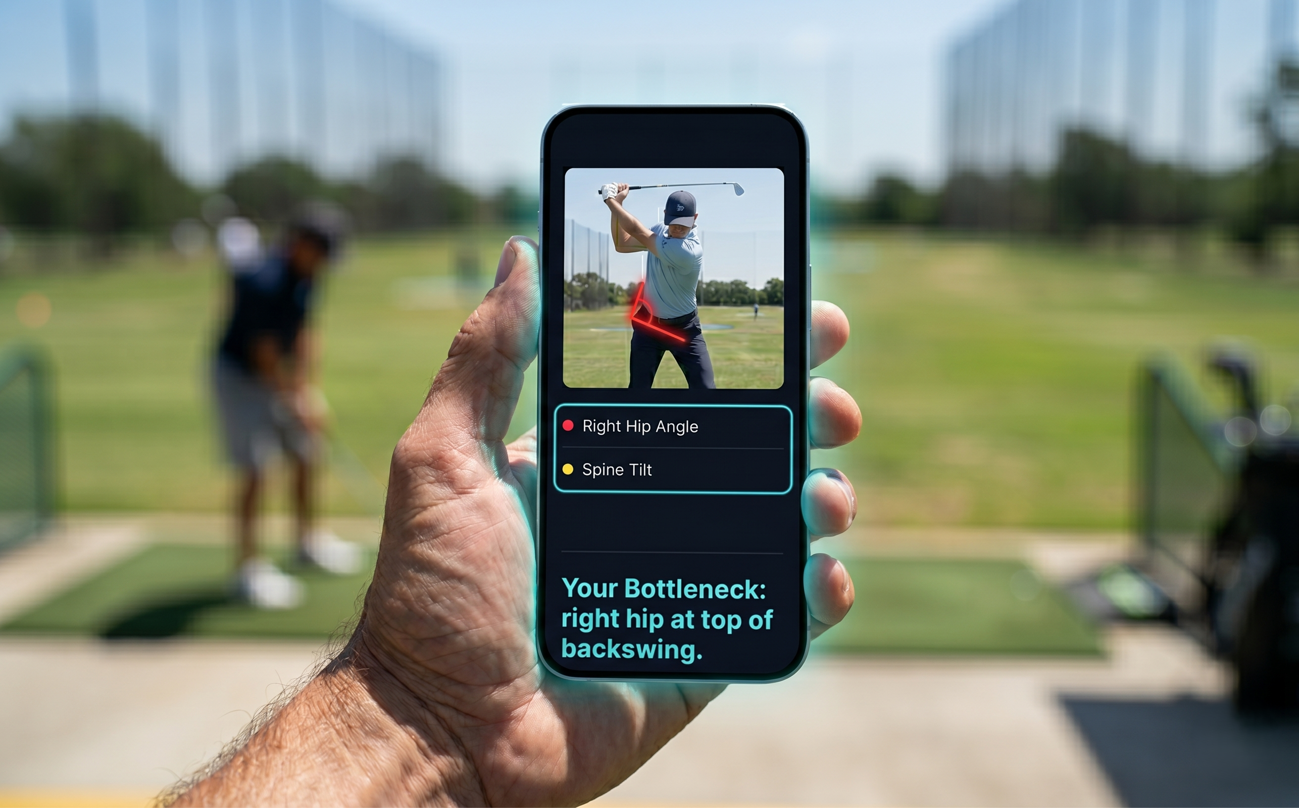 Your diagnostic results — the one thing to fix, found in a single swing
